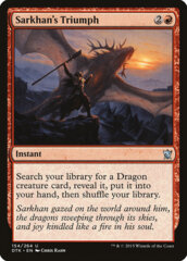 Sarkhan's Triumph - Foil